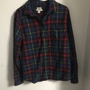 L.L. Bean Button Down Flannel